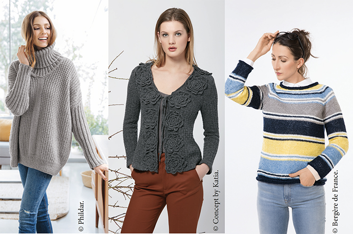 Le gris, toujours en piste - Fait Main Tricot automne 2017
Le gris, toujours en piste - Fait Main Tricot automne 2017