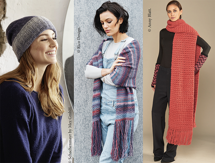 
L&rsquo;hiver tr&ocirc;ne en majest&eacute; - Fait Main Hors-s&eacute;rie Accessoires Tricot 2017
