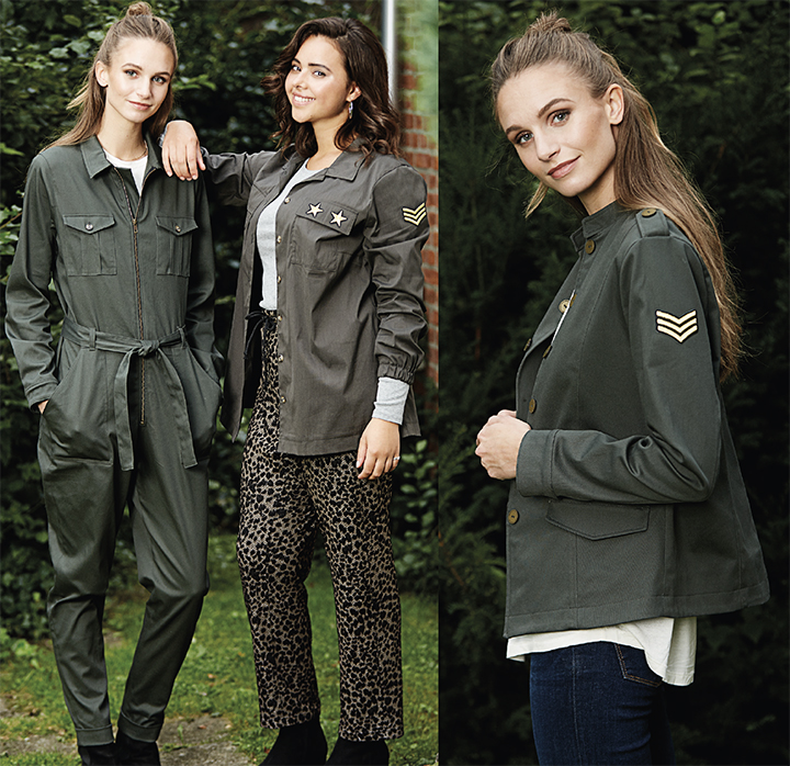 Quand le style militaire inspire la mode ! - Fait Main Février 2018
Quand le style militaire inspire la mode ! - Fait Main Février 2018