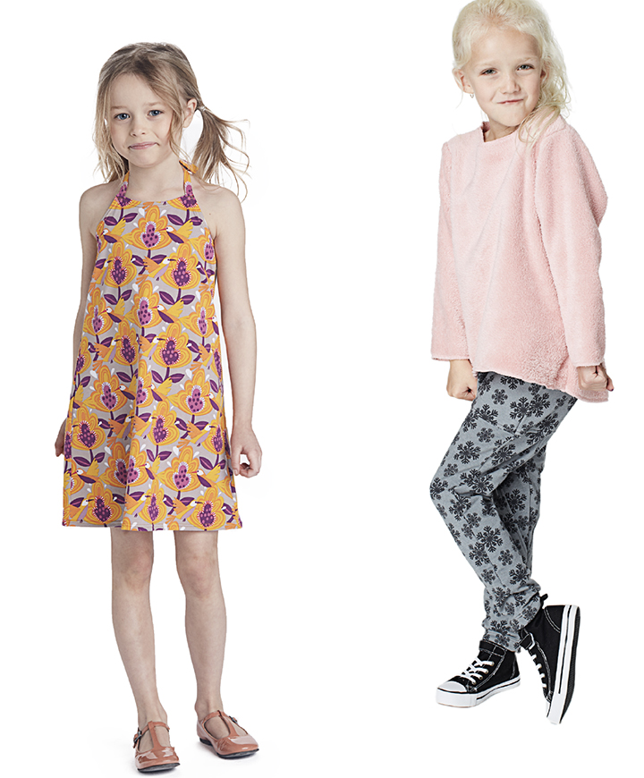 
Impressions fleuries et couleurs tendres - fait main enfant 18
