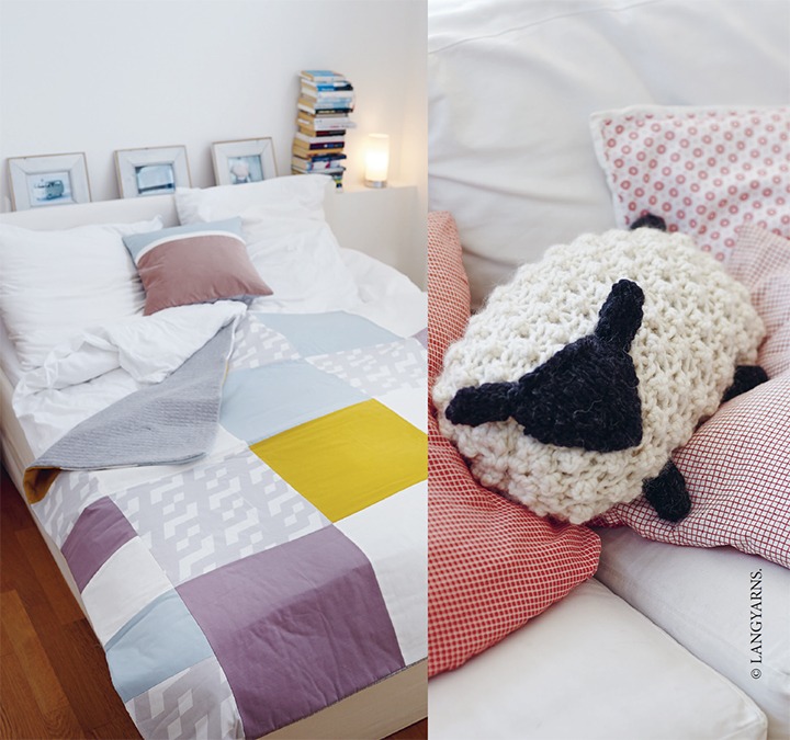 
dans la chambre - fait main
