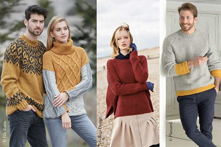 
l&rsquo;hiver se pique de couleurs &eacute;pic&eacute;es - fait main tricot
