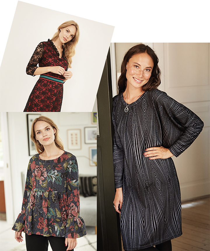 
les hauts et les robes - fait main
