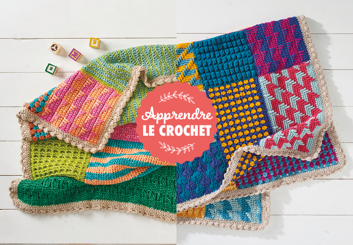 
suite et fin : apprendre le crochet  - Fait Main
