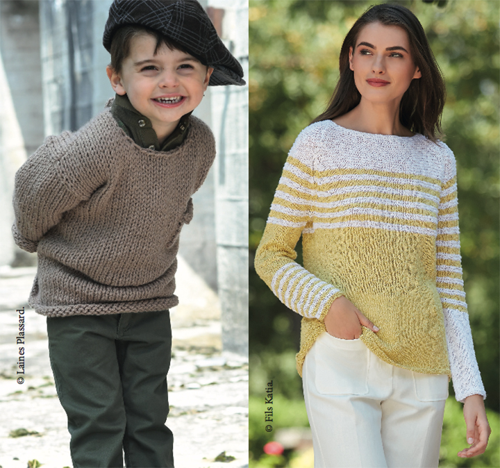 
la maille du mois de mars
 - Fait main magazine - mars 2019
