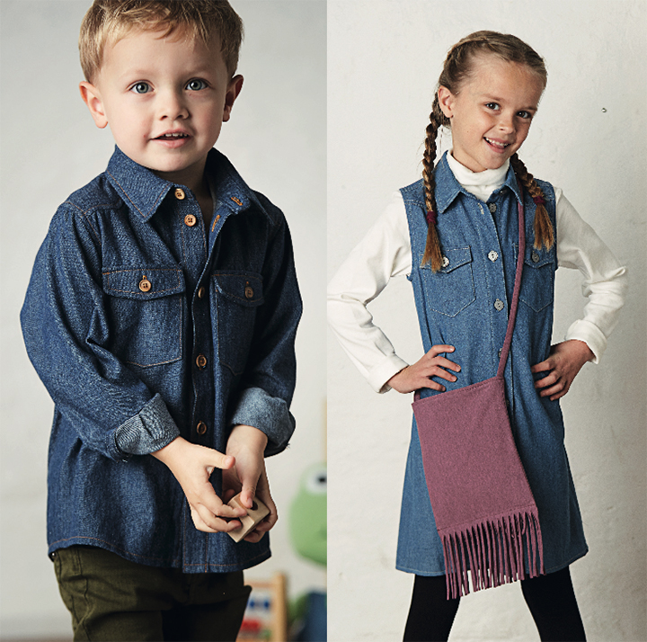 
le denim dans toute sa splendeur&thinsp;!
 -  Fait Main - Selection mars 2019

