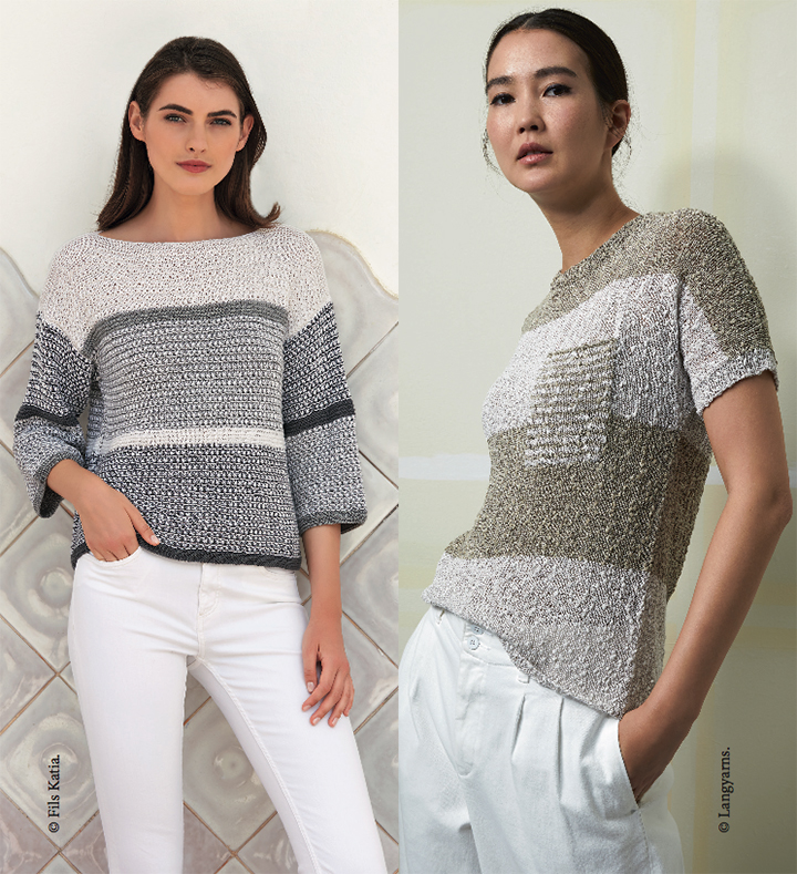 
les mati&egrave;res nobles en terrain conquis
 - Fait Main Tricot printemps 2019
