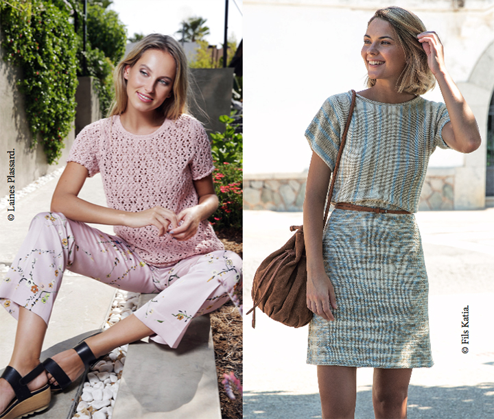 
douces teintes fruit&eacute;es
 - Fait Main Tricot printemps 2019
