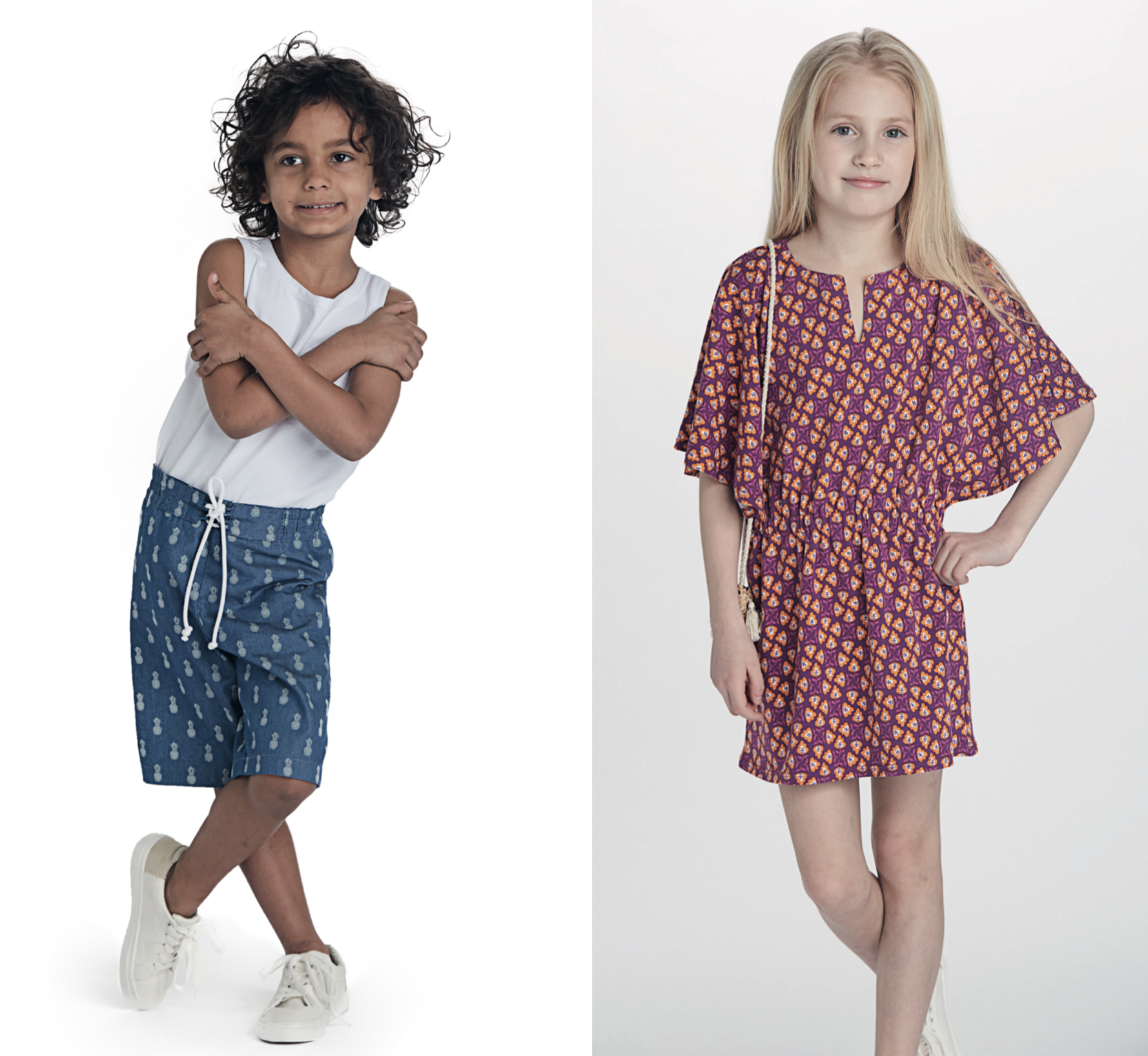
joli brassage d&rsquo;&eacute;toffes et de couleurs
 - Fait Main magazine - Best og Kids 2019
