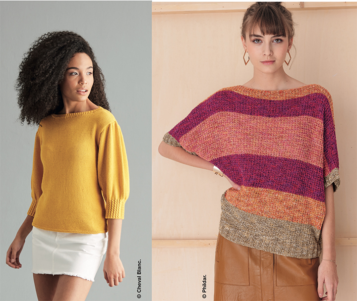 
une explosion de teintes gourmandes
 - Fait main Tricot &eacute;t&eacute; 2019
