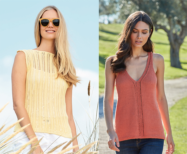 
Envie d&rsquo;un top sans manches&thinsp;?
 - Fait Mait tricot &eacute;t&eacute; 2019
