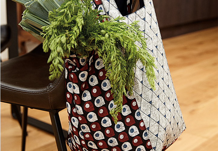 
Patchwork d'imprim&eacute;s au top - fait main octobre 2019
