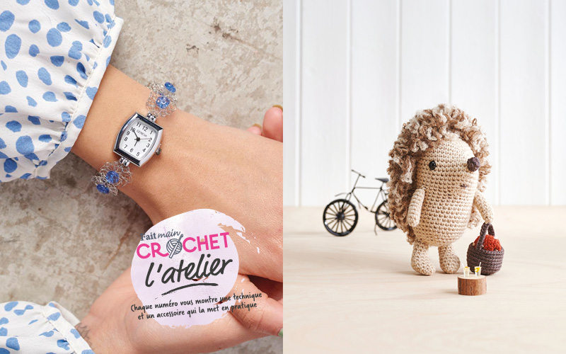 un atelier crochet et un adorable amigurumi