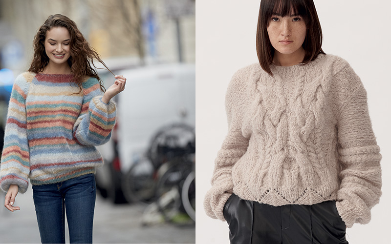 
Rayures ou couleur unie&thinsp;? A votre guise&thinsp;!
