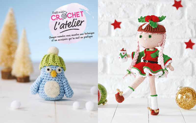 
Des amigurumis festifs

