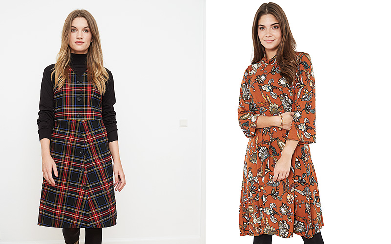 Deux robes, deux styles et deux imprim&eacute;s&thinsp;! - Fait Main
