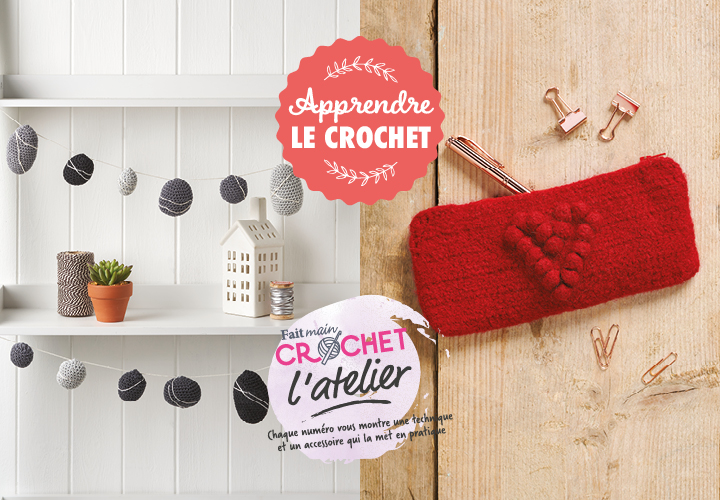 On apprend feutrer son ouvrage et &agrave; associer les couleurs entre elles - Fait Main Crochet