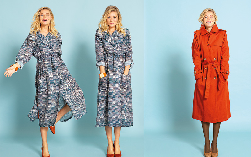 Le trench-coat revisit&eacute; avec art&thinsp;! - Fait Main