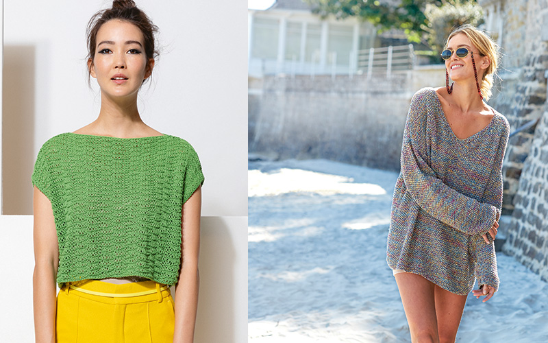 L'univers tonifiant et apaisant du vert&thinsp;! - Fait Main Tricot