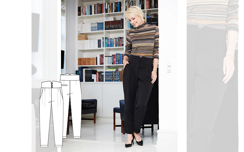 
9e&thinsp;: Le pantalon en twill
