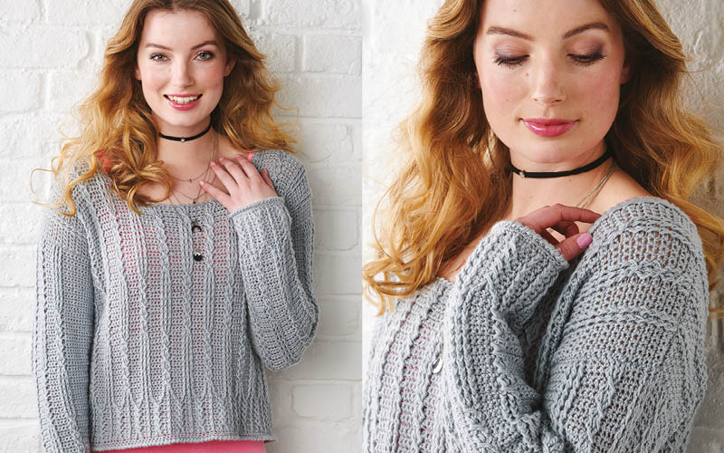
Le pull en relief
