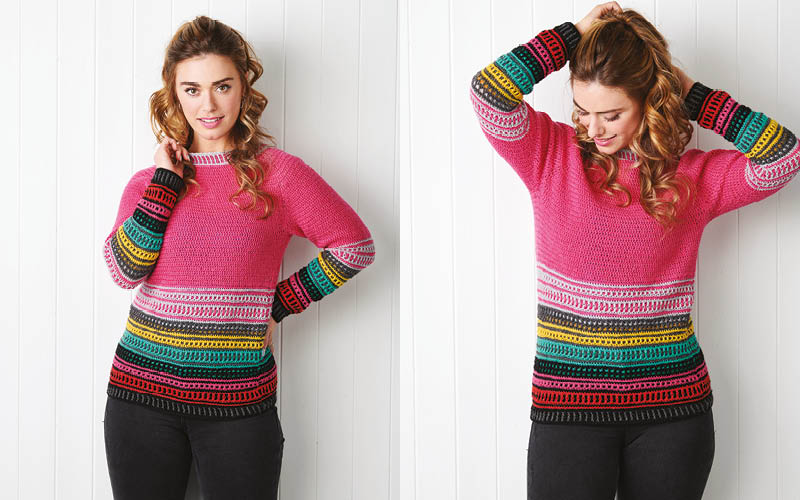 
Le pull mosa&iuml;que
