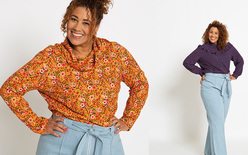 
Mode plus&thinsp;: fantaisie et couleur en vedette
