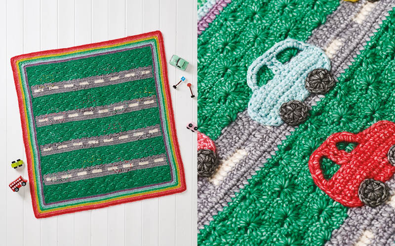 
Le tapis de petites voitures
