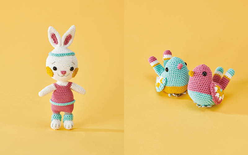 
Les amigurumis du printemps
