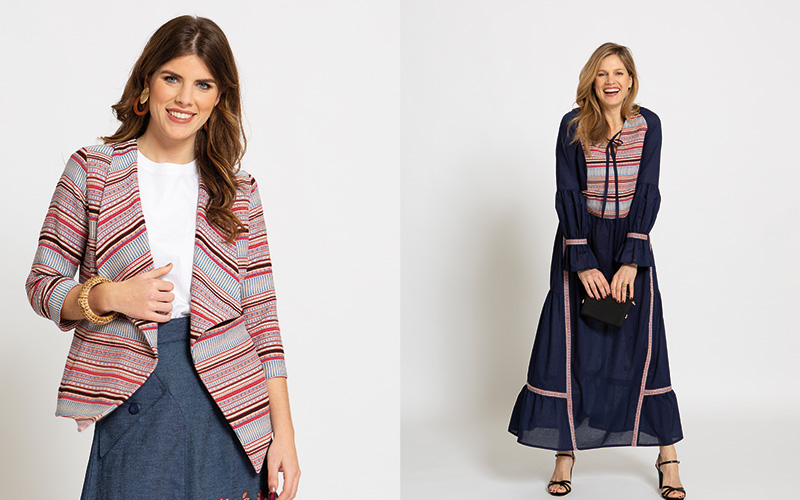 
Le blazer ou la robe maxi&thinsp;? &Agrave; votre guise&thinsp;!
