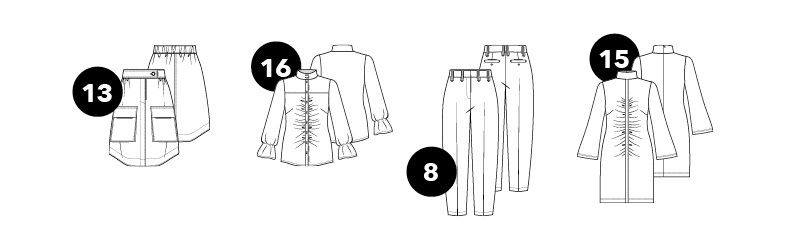 Tenues &agrave; la carte