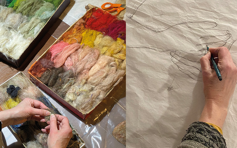 Raija Jokinen fait fusionner le corps humain et la nature