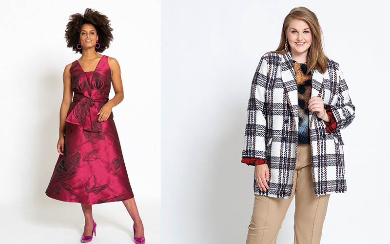 Jacquard de soie, laine à carreaux et satin Jacquard de soie, laine à carreaux et satin