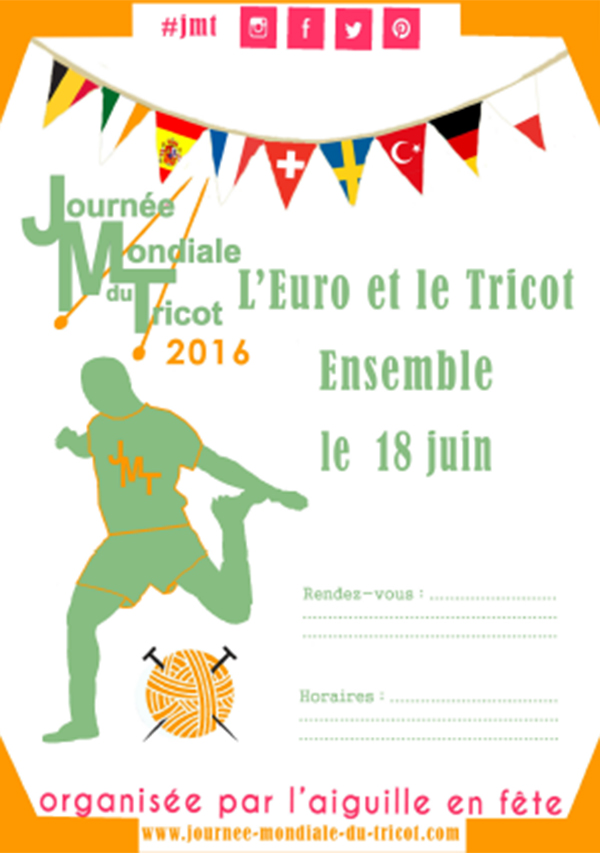 La journée mondiale du tricot 2016 La journée mondiale du tricot 2016