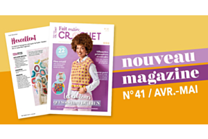  Nouvelle parution : Fait Main Crochet n°41 22 patrons de crochet pour prendre soin de son corps et de son esprit
