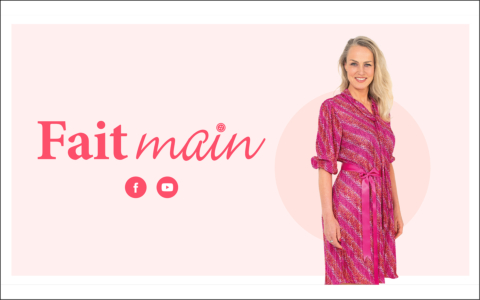 Vidéo tuto : Robe – Fait Main Septembre 2020