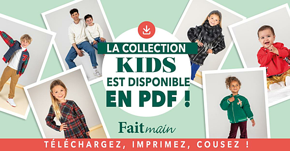 La collection de patrons PDF du mois du hors-série Kids est en ligne !