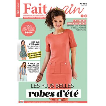 Fait Main magazine n° 486  - Juillet 2022