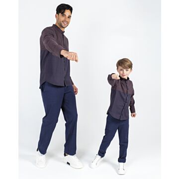 Pantalon en tweed #08minime | Fait Main octobre 2022