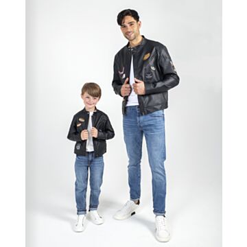 Blouson en similicuir #01 | Fait Main décembre 2022