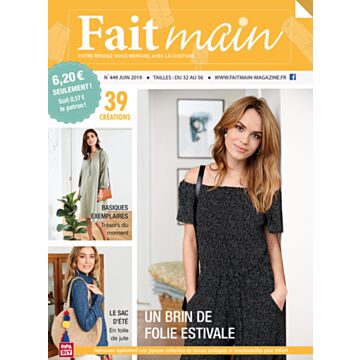 Fait Main magazine n°449 - Juin 2019