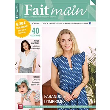 Fait Main magazine n°450 - Juillet 2019