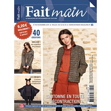 Fait Main magazine n°454 - Novembre 2019