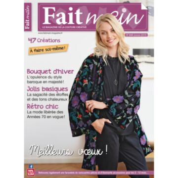 Fait Main magazine n°444 - Janvier 2019