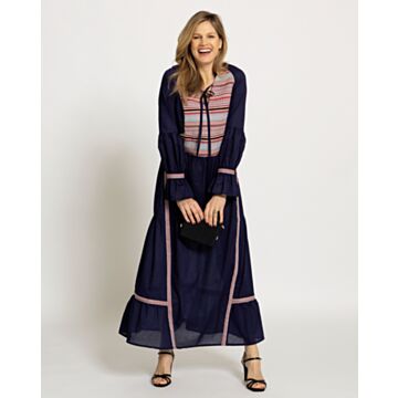 Maxi-robe #20 en Jacquard | Fait Main mai - 2021