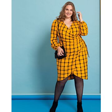 Robe portefeuille en Satin #05 | Fait Main mars 2021