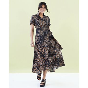 Robe portefeuille en viscose #15 | Fait Main mai 2023