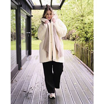 Manteau court en laine #02 | Fait Main novembre 2024