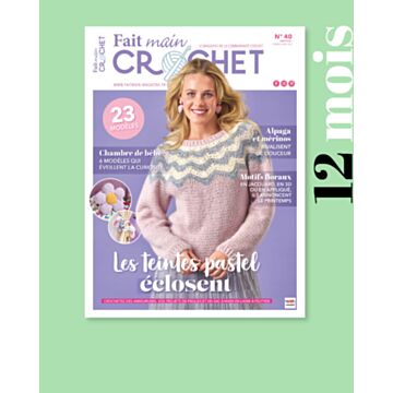 Abonnement Fait Main Crochet 1 an