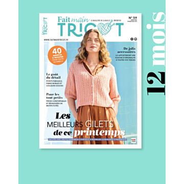 Abonnement Fait Main Tricot - 1 an 